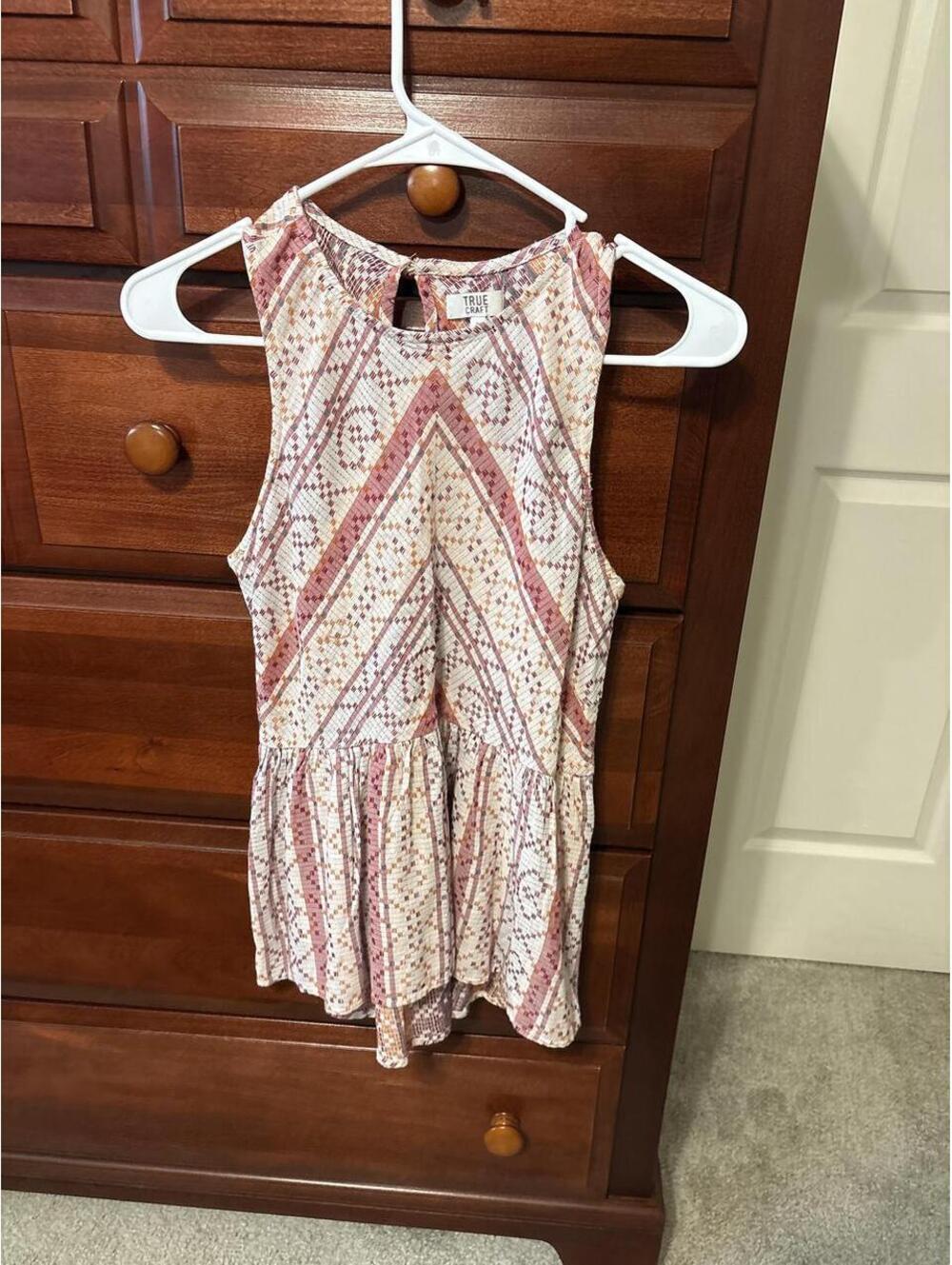True Craft Women's Multi and Pink Dress